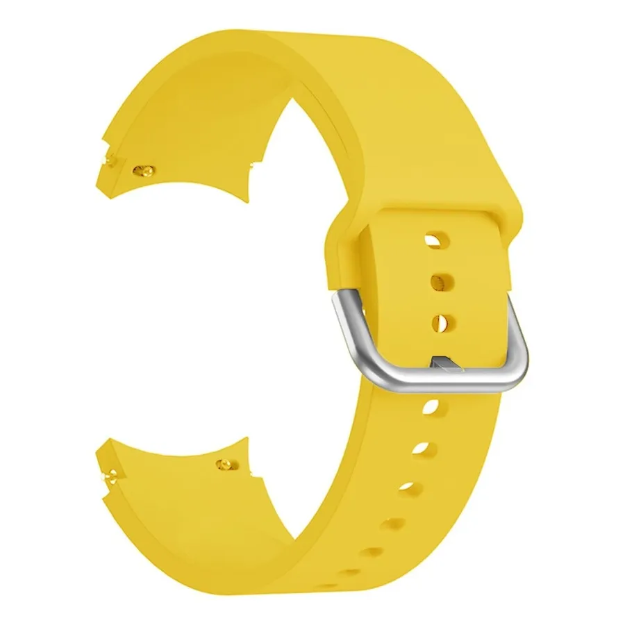 רצועת סיליקון בצבע צהוב - Watch4