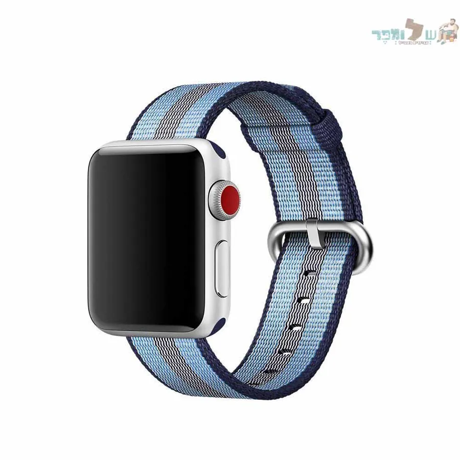 רצועת ניילון עם אבזם 28# Blue Stripe