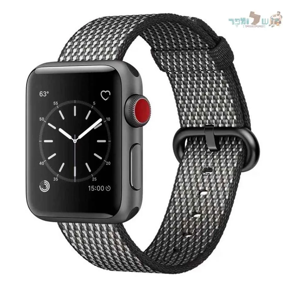 רצועת ניילון עם אבזם 29# Black Check