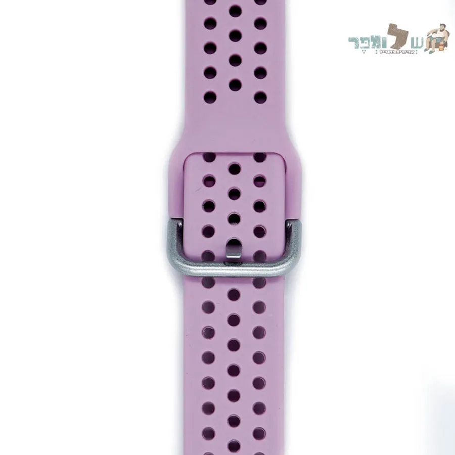 רצועת ספורט עם אבזם בצבע סגול