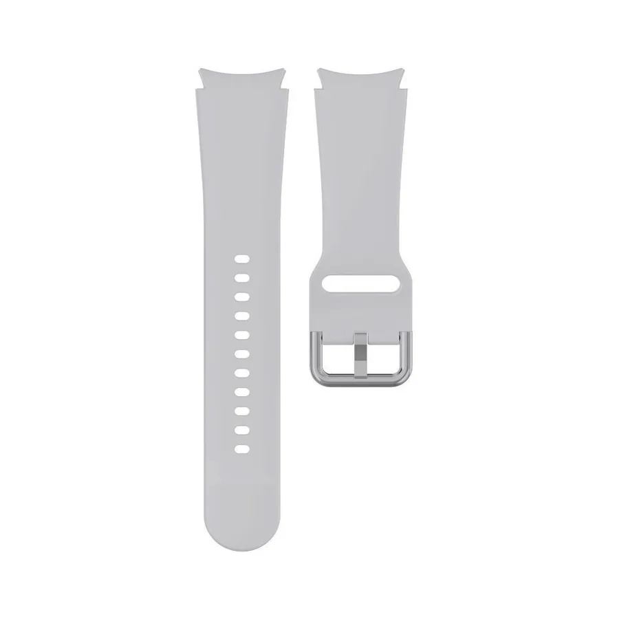 רצועת סיליקון בצבע אפור עדין - Watch4