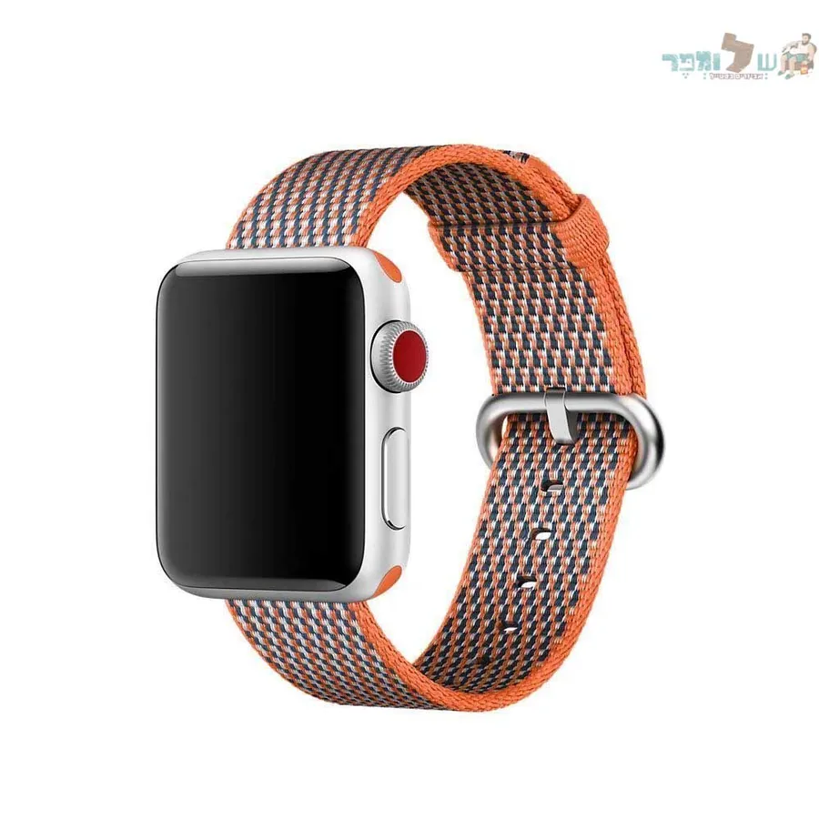 רצועת ניילון עם אבזם 32# Orange check