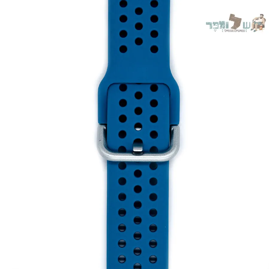 רצועת ספורט עם אבזם בצבע כחול