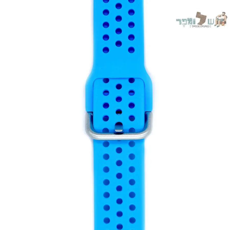 רצועת ספורט עם אבזם בצבע תכלת