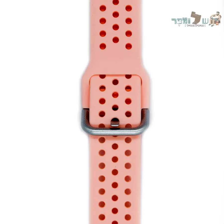 רצועת ספורט עם אבזם בצבע ורוד