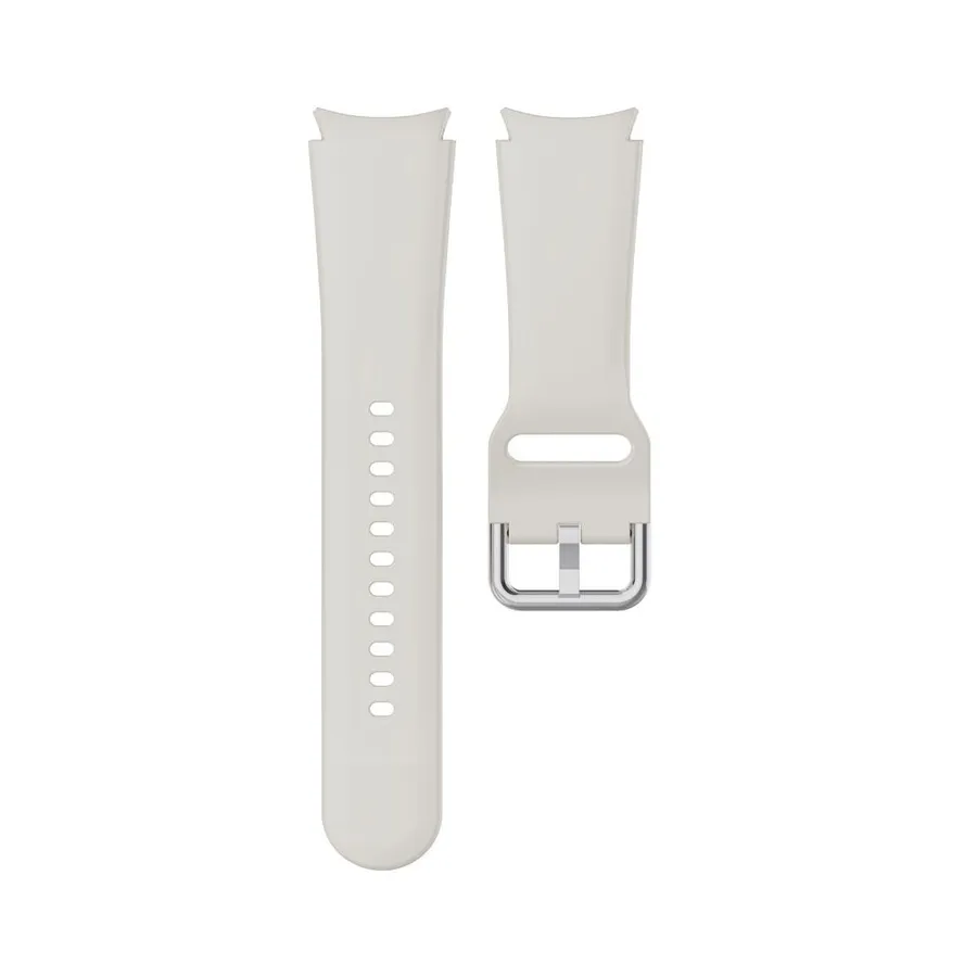 רצועת סיליקון בצבע לבן  - Watch4
